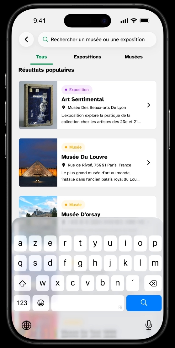 Trouvez votre prochaine expérience culturelle